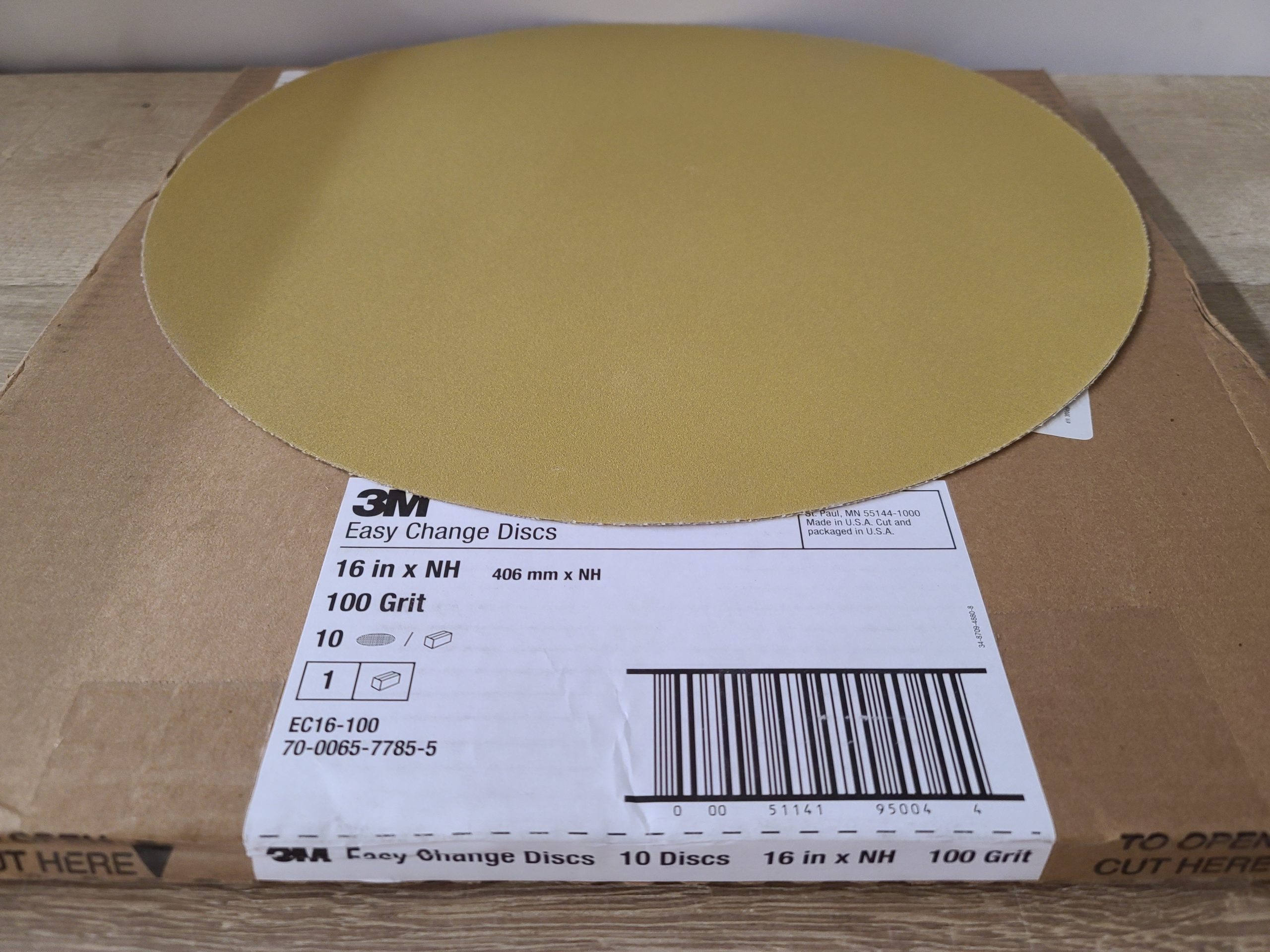 3M 16" Easy Change Buffer Discs Floor Sanding Discs WFS